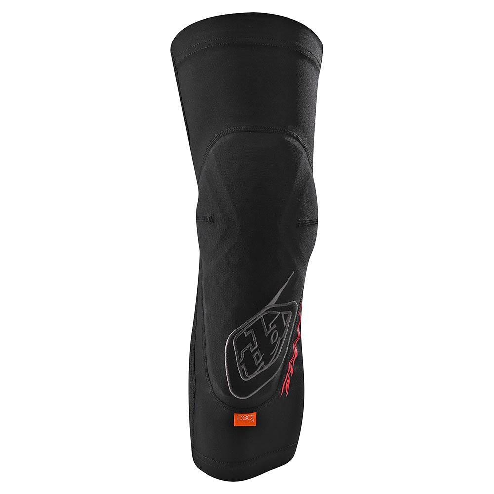Troy Lee Designs Stage-Knieschützer Solid Schwarz