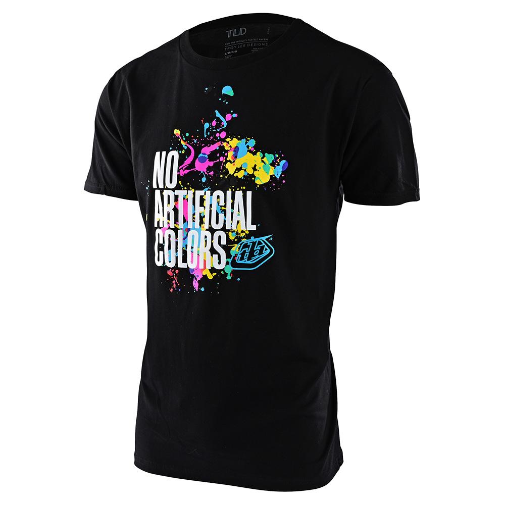 Troy Lee Designs No Artificial Colors-T-Shirt Schwarz