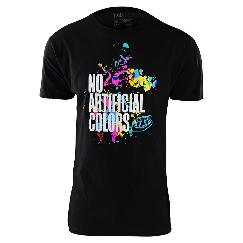 Troy Lee Designs No Artificial Colors-T-Shirt Schwarz