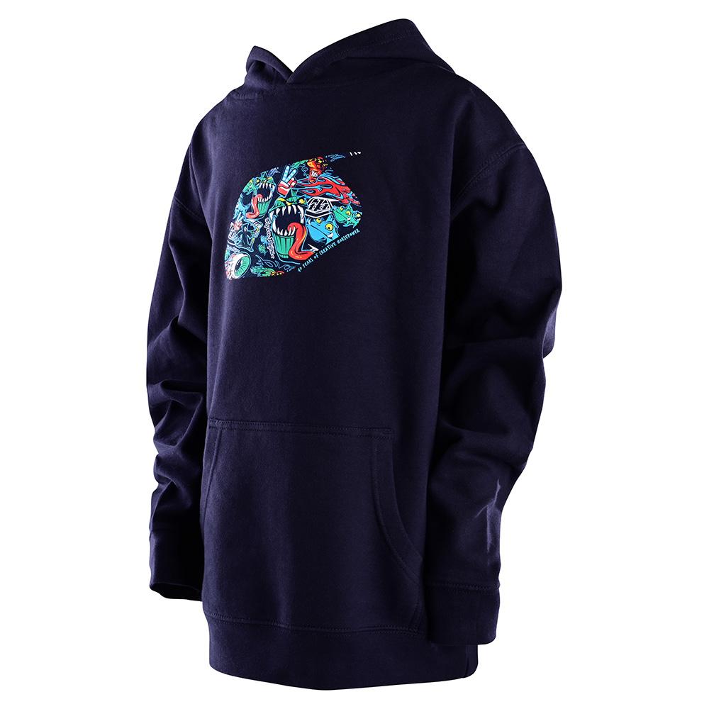 Troy Lee Designs History-Hoodie Für Kinder Classic Navy