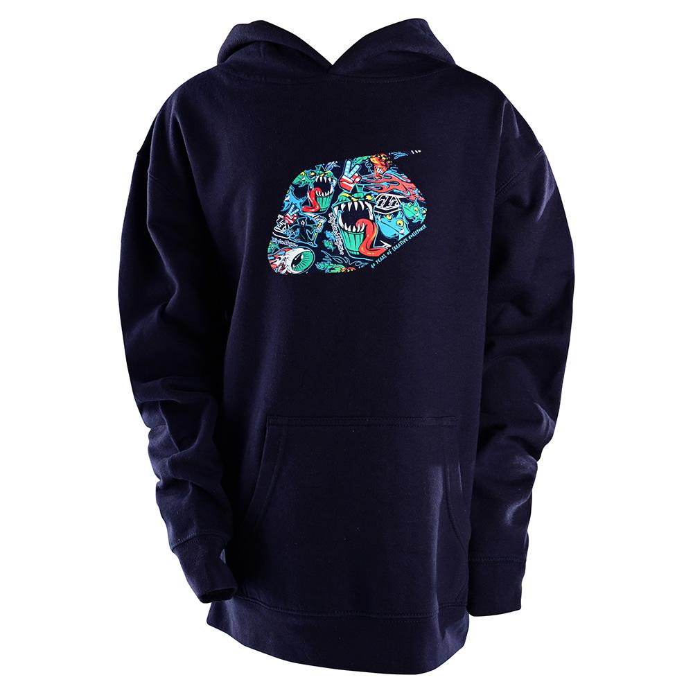 Troy Lee Designs History-Hoodie Für Kinder Classic Navy