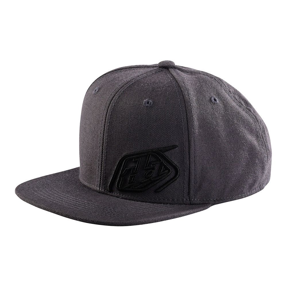 Slice-Mütze mit Snapback-Verschluss von TLD, Dunkelgrau/Anthrazit