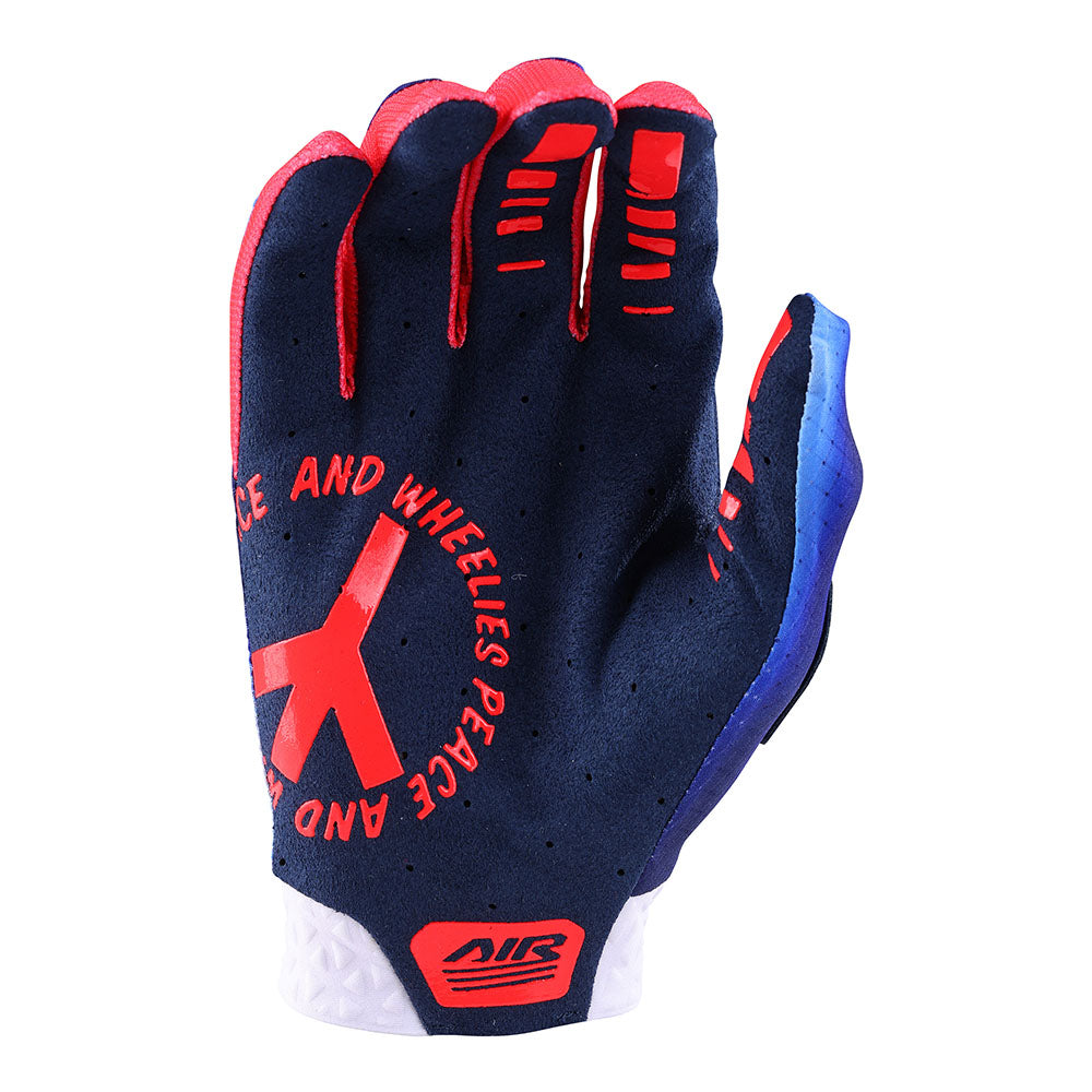 Troy Lee Air Glove Lucid White / Blue