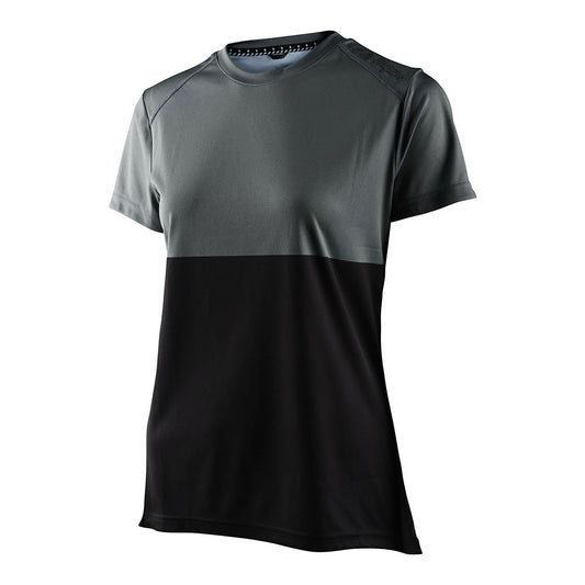 Troy Lee WOMENS LILIUM SHORT SLEEVE JERSEY BLOCK Green/Black