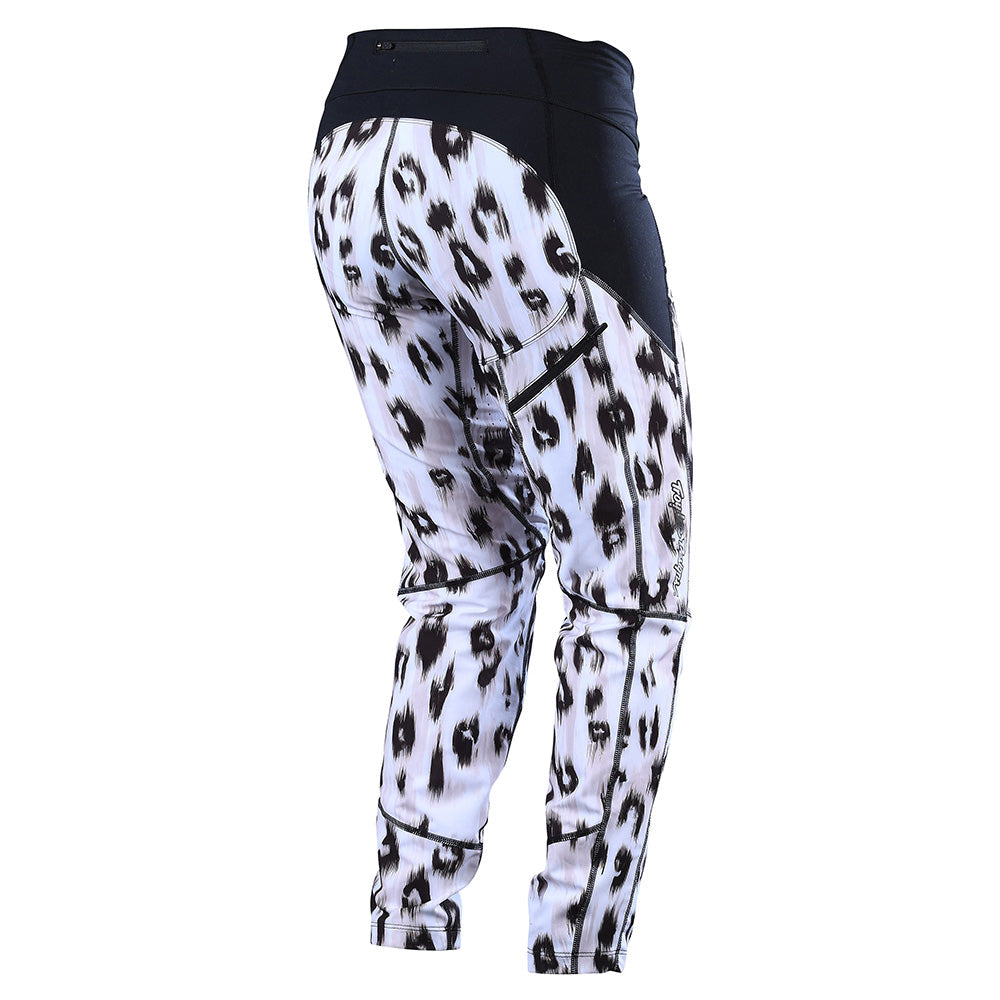 Troy Lee Designs Luxe-Hose Für Damen Wild Cat Weiß