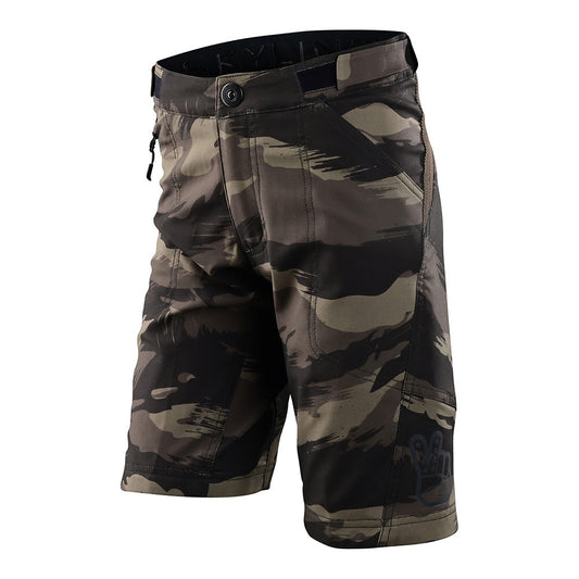 Troy Lee YOUTH SKYLINE SHORT NO LINER BRUSHED Military