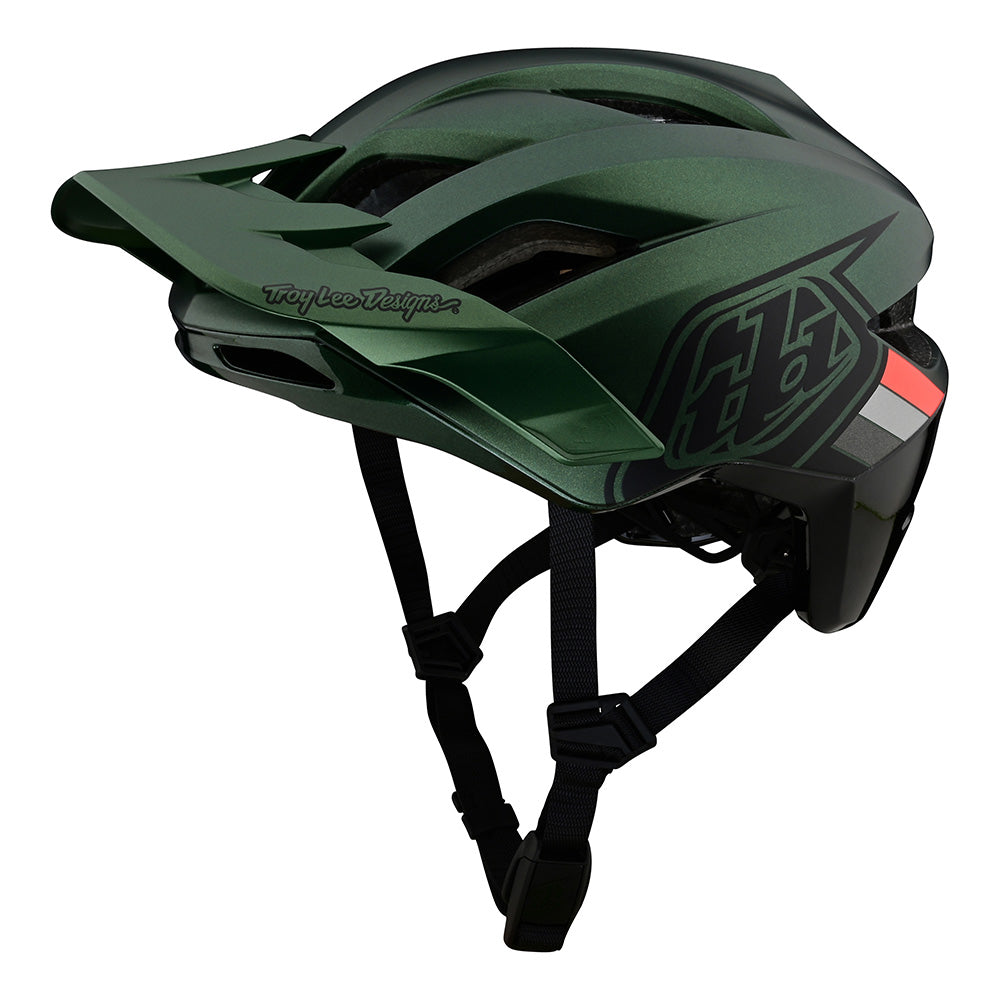 Troy Lee Flowline SE Helmet W/MIPS Badge Forest / Charcoal