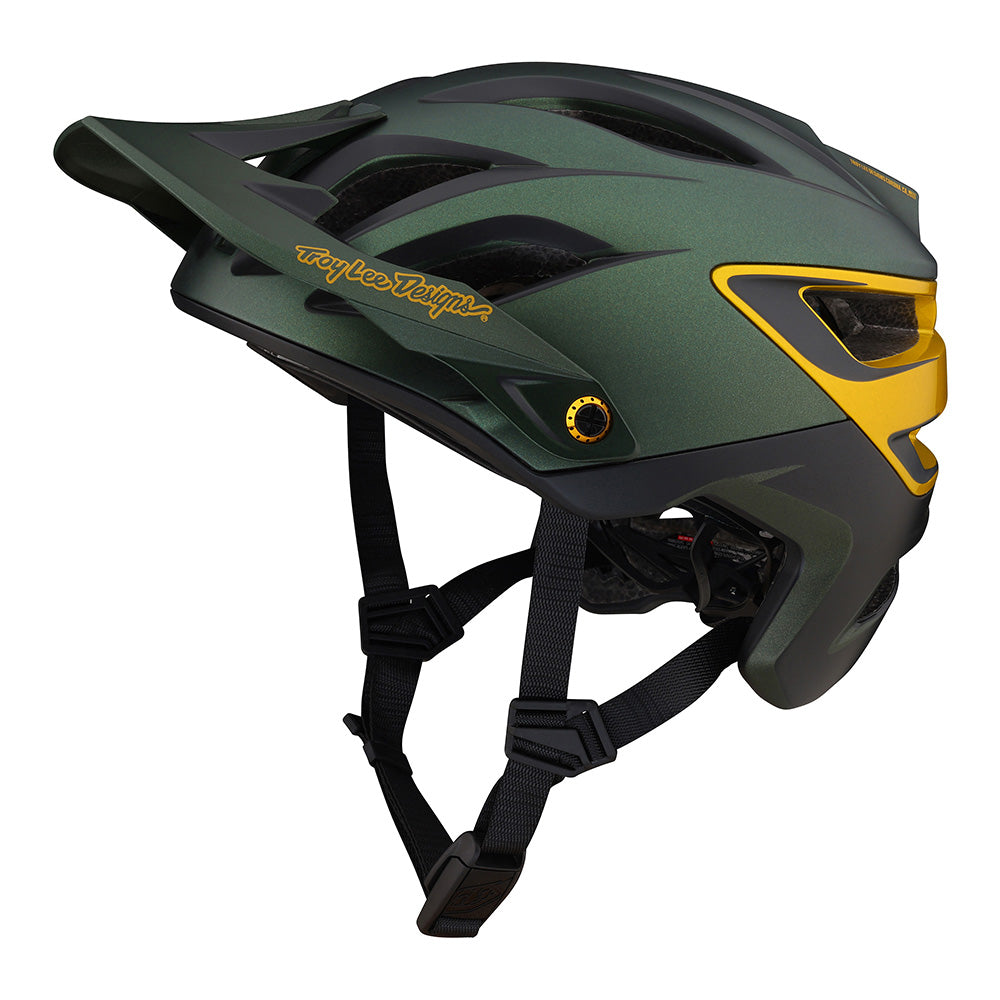Troy Lee A3 Helmet W/MIPS Uno Green