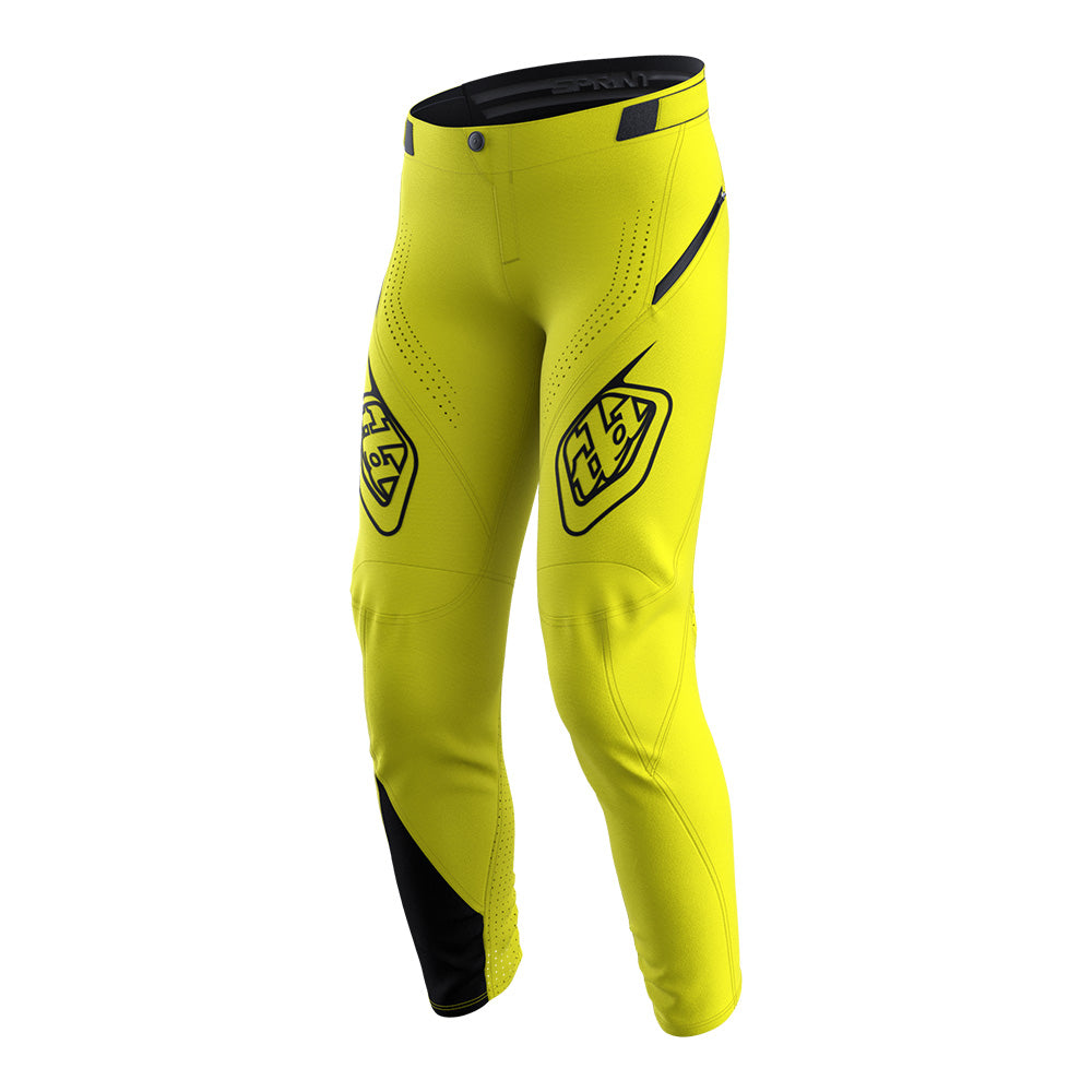 Troy Lee Youth Sprint Pant Mono Flo Yellow