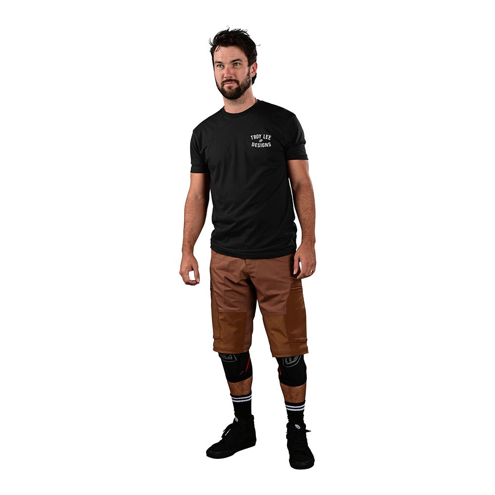 Troy Lee Ruckus Short W/Liner Solid Dark Canvas