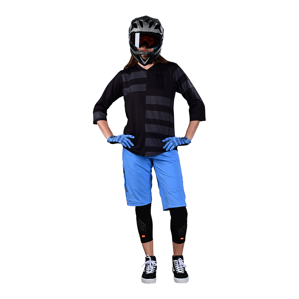 Troy Lee Womens Mischief Short W/Liner Solid Wildflower