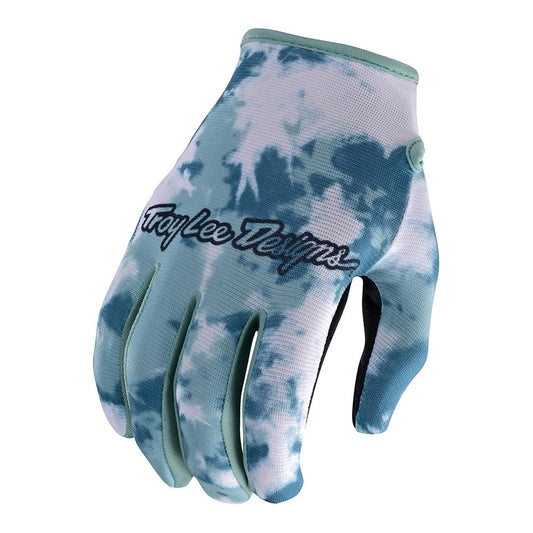 Troy Lee FLOWLINE GLOVE PLOT Blue Haze