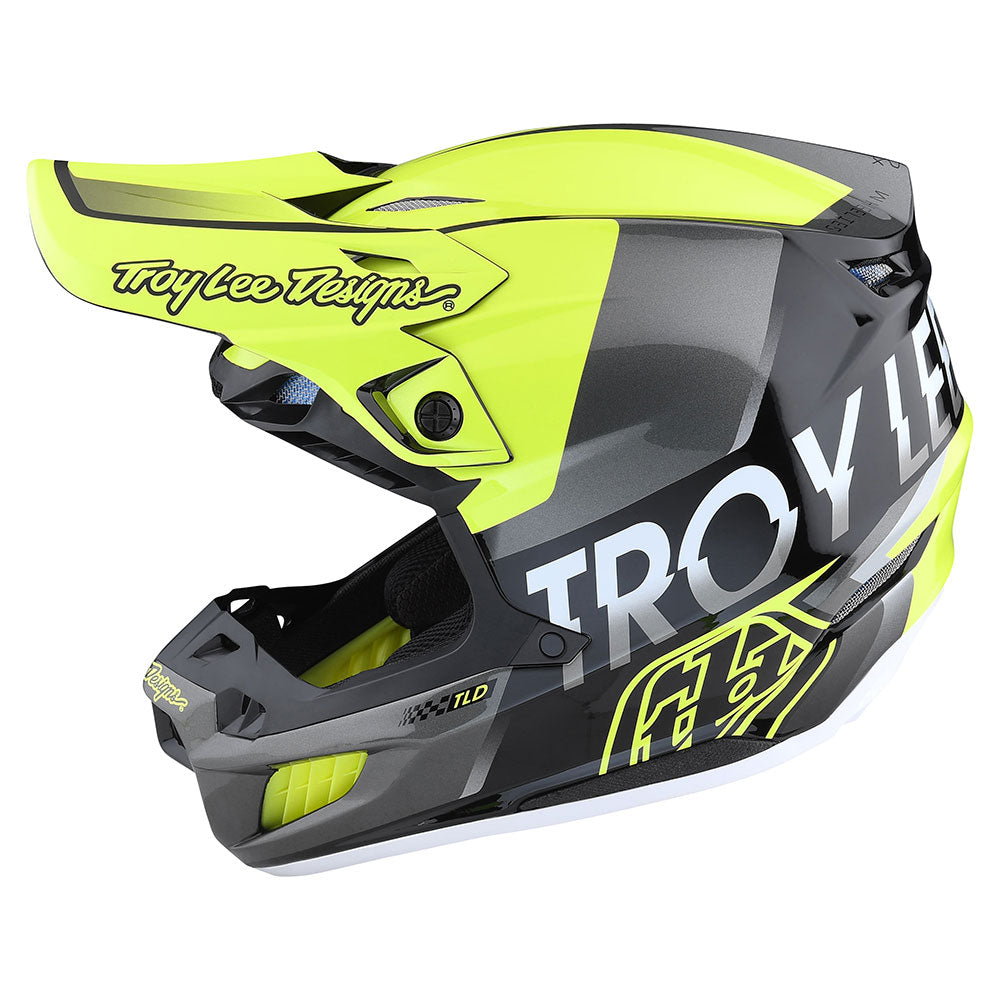 Se5 Composite-Helm mit MIPS Qualifier Glo Gelb/Schwarz