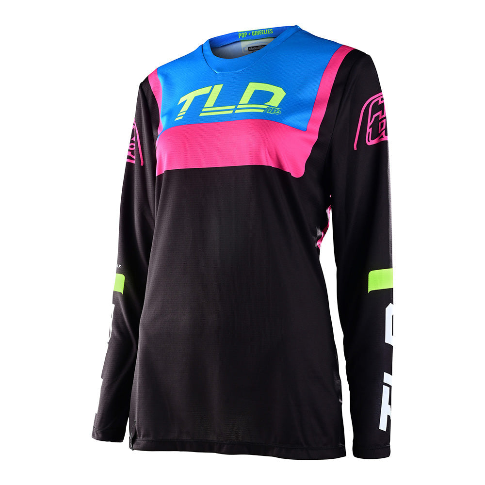 Troy Lee Designs Gp-Trikot Für Damen (Langärmlig) Brazen Schwarz