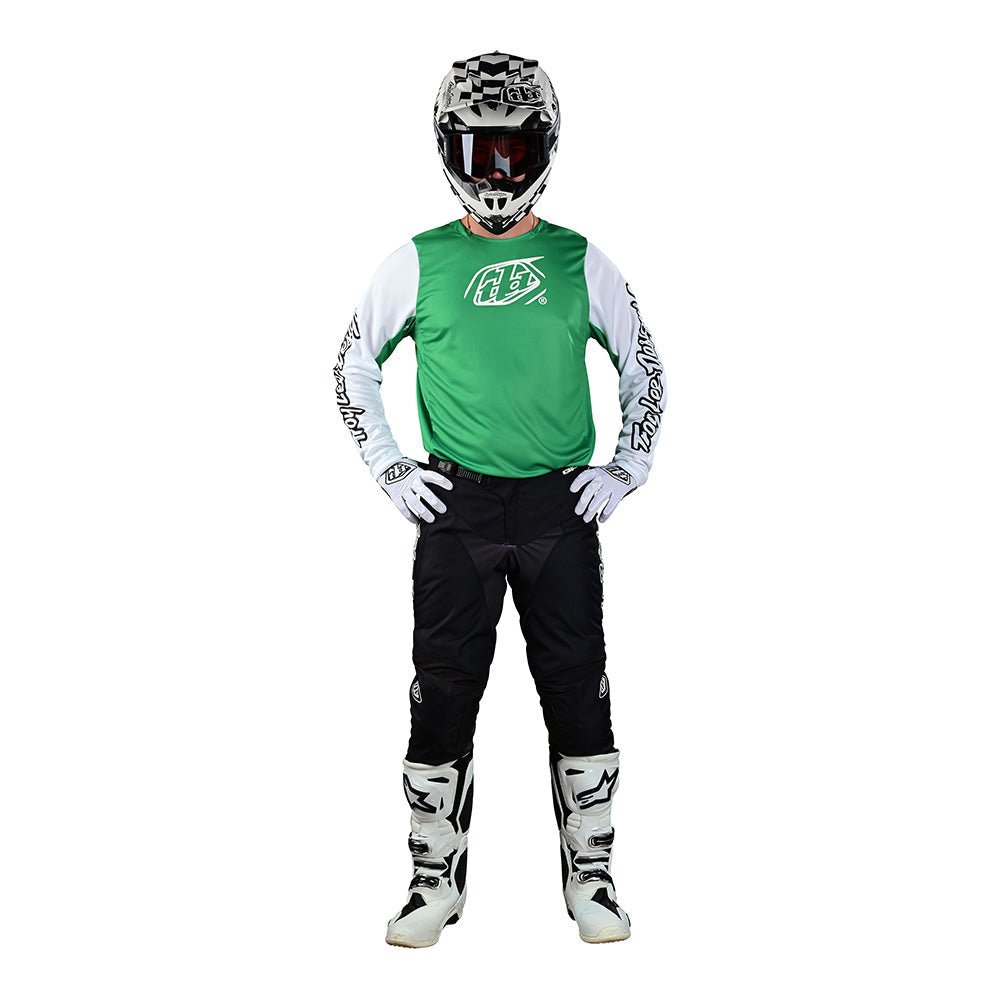 Troy Lee GP Pro Jersey Icon Pro Green / White