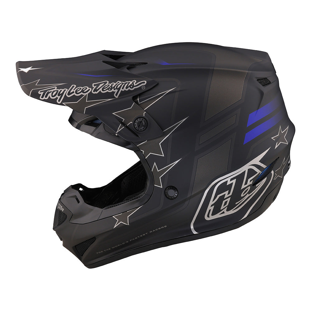 Troy Lee SE4 Polyacrylite Helmet W/MIPS Flagstaff Black