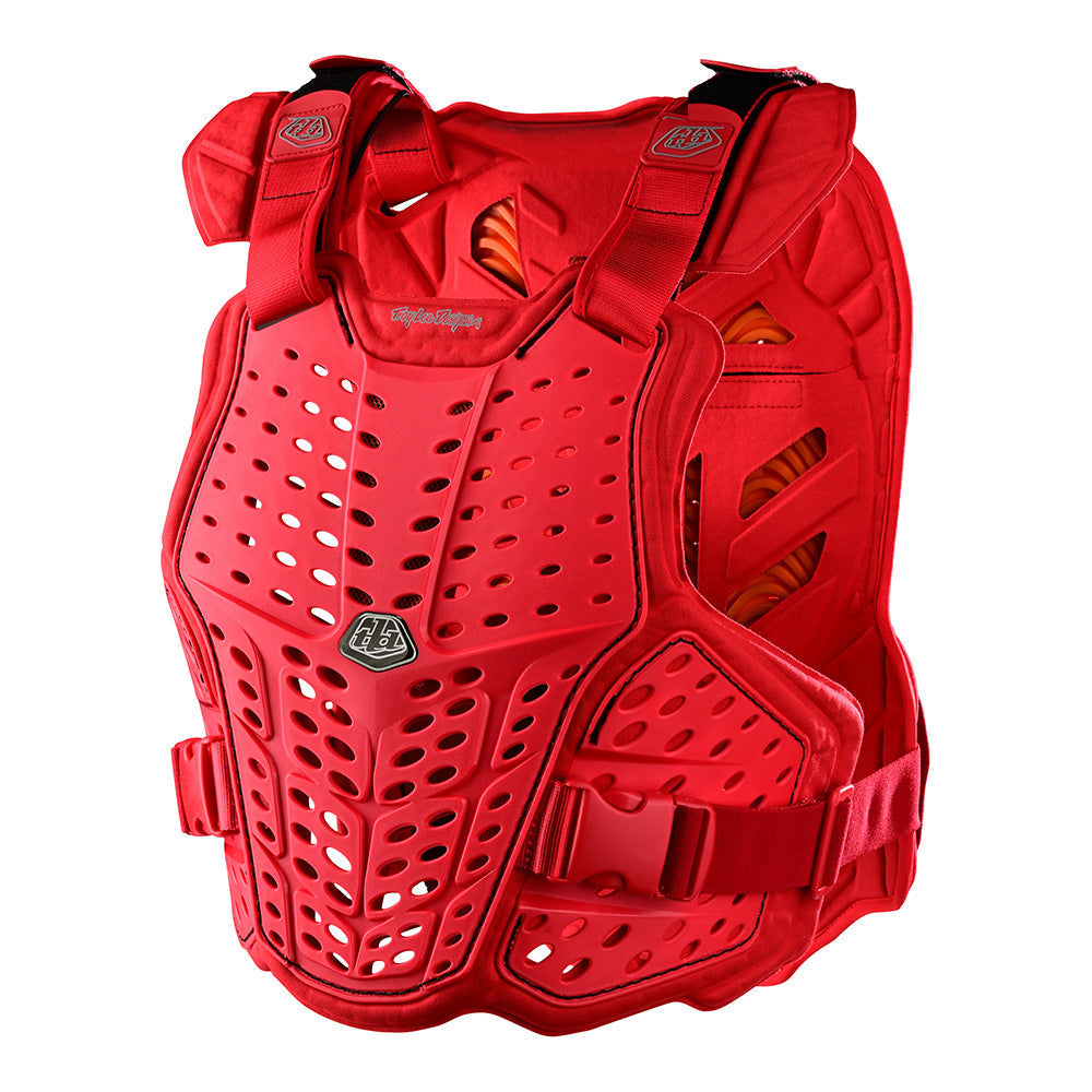 Troy Lee Designs Rockfight Ce-Brustschutz Solid Rot