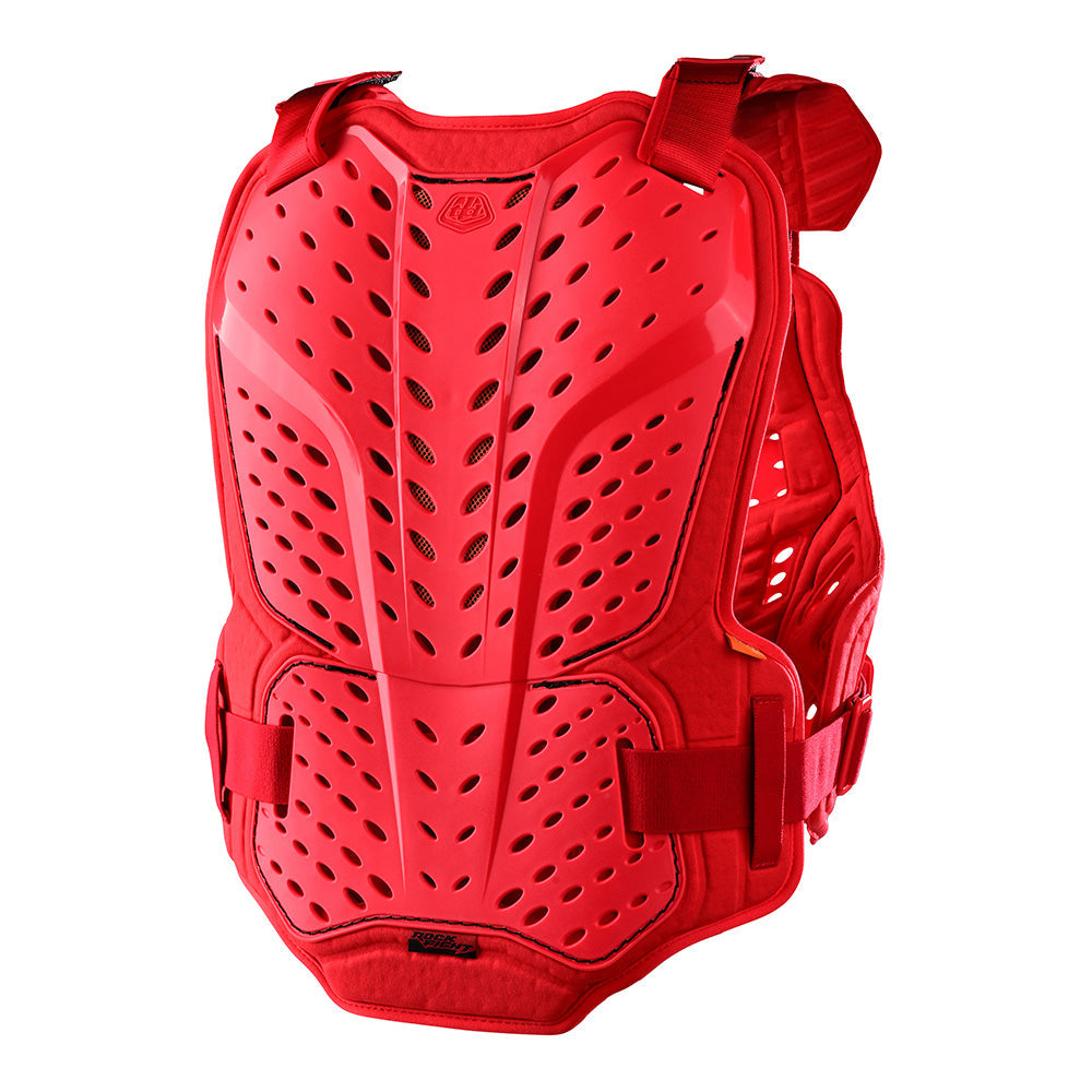 Troy Lee Designs Rockfight Ce-Brustschutz Solid Rot