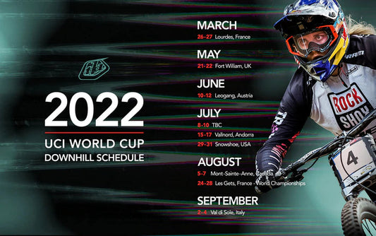 TLD BIKE'S 2022 UCI WORLD CUP DH ROSTER