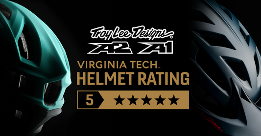 TLD's A1 and A2 Helmets Score Top 5 Results in Virginia Tech Helmet Safety Ratings