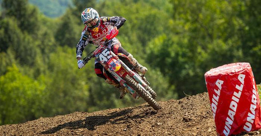 CHALLENGING ROUND 8 OF AMA PRO MOTOCROSS FOR TROY LEE DESIGNS/RED BULL/GASGAS FACTORY RACING