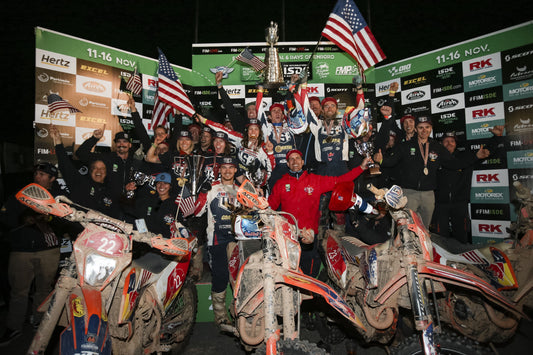 Team USA Claims the 106th ISDE World Trophy Title
