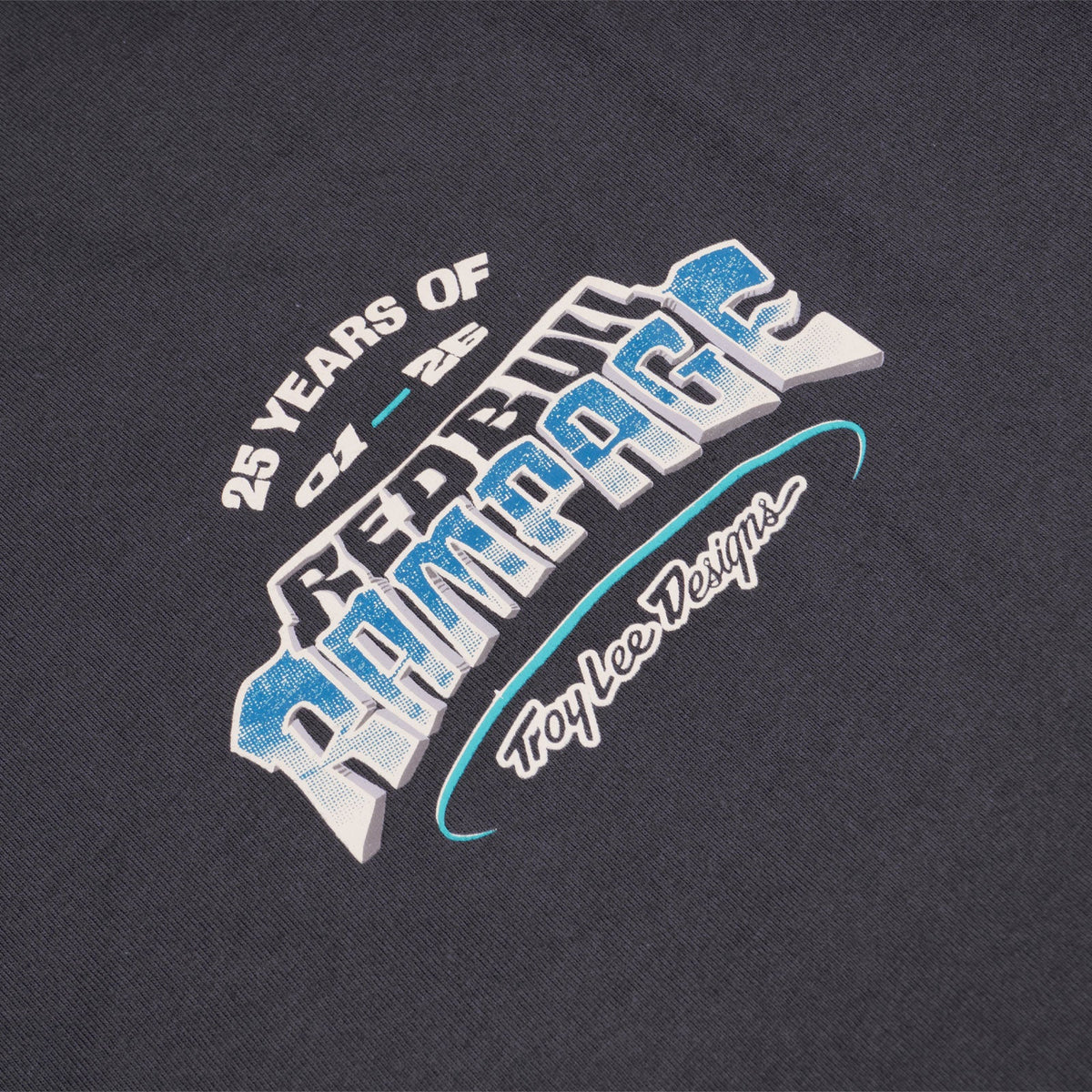 Short Sleeve Tee Troy Lee Designs X Red Bull Rampage Canyon Gap Carbon