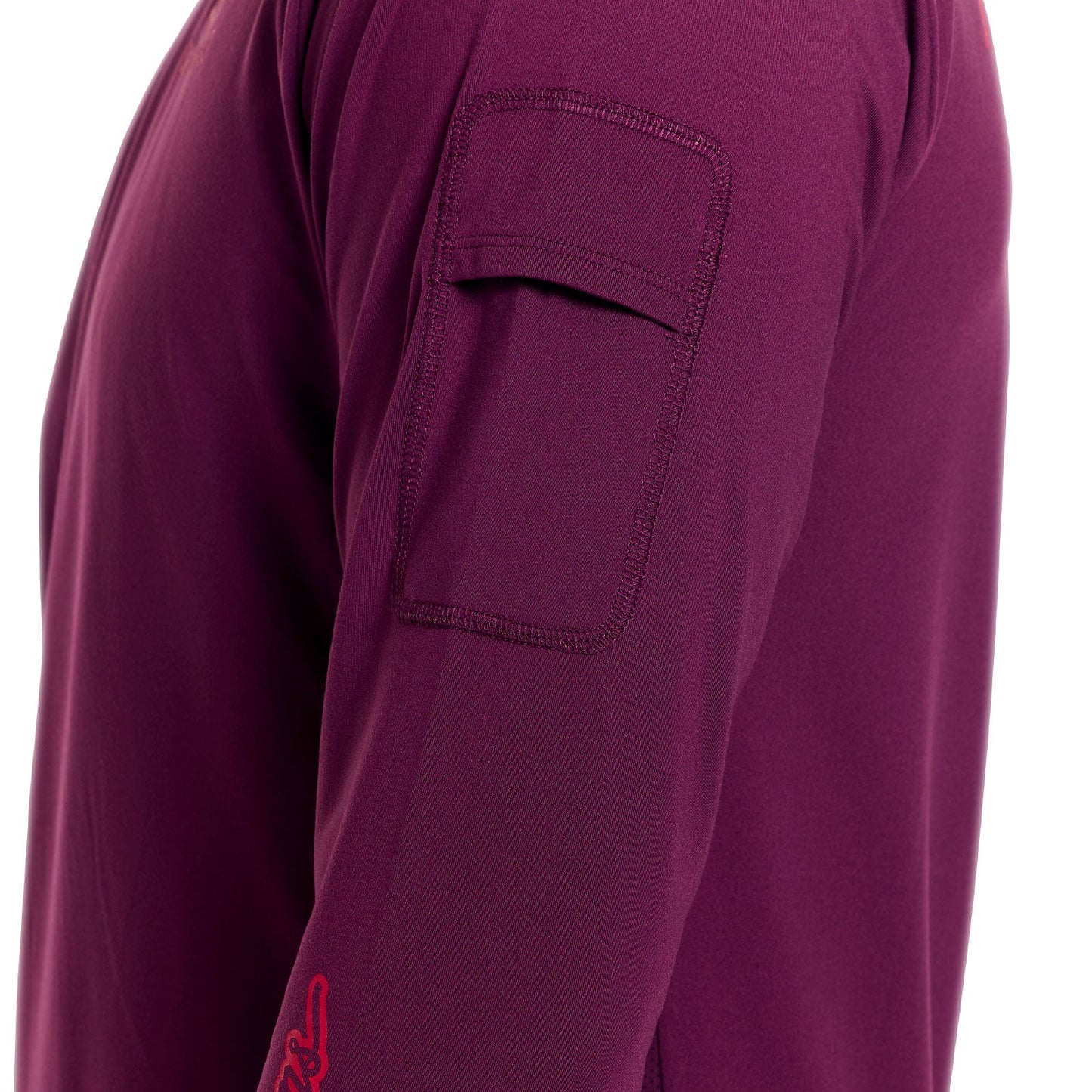 Ruckus Ride LS Tee Lockdown Sangria