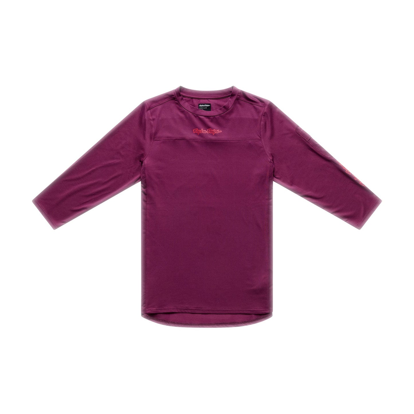 Ruckus Ride 3/4 Tee Mono Sangria