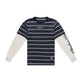 Skyline Fakie Ride LS Tee Stripe Carbon