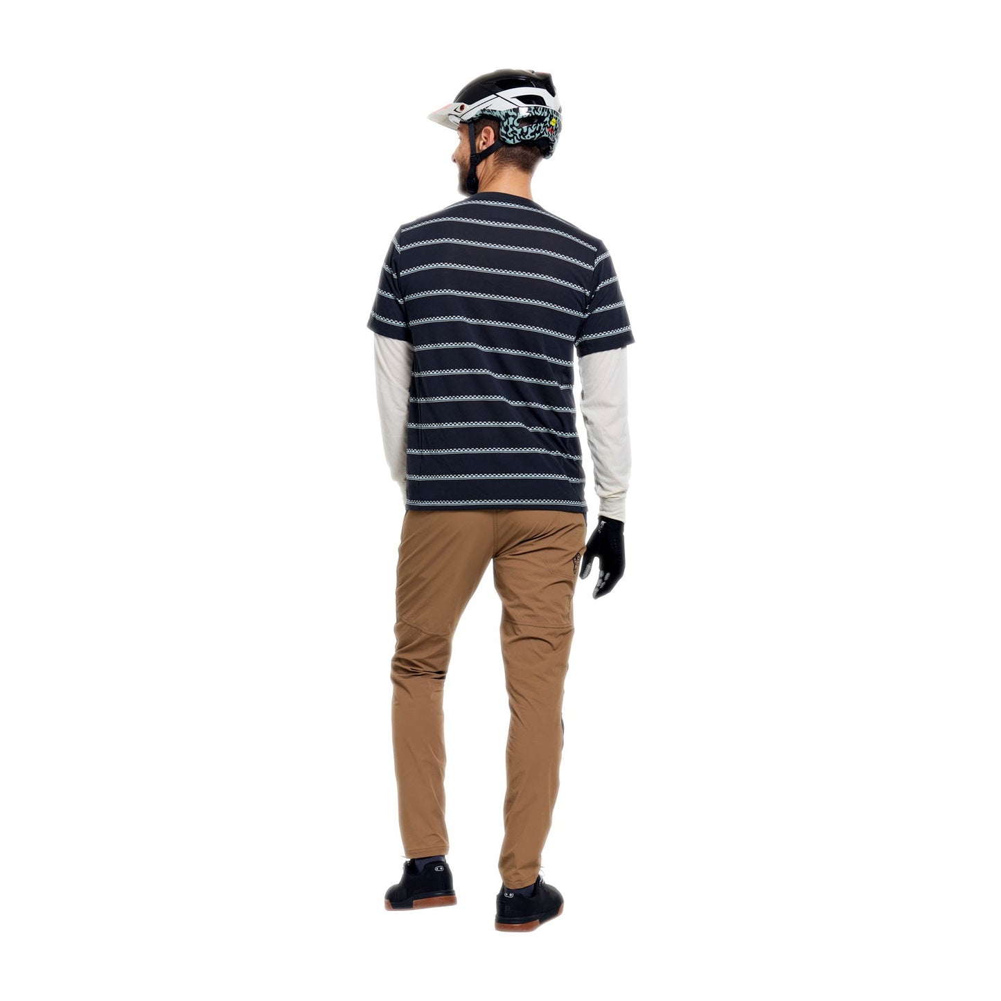 Skyline Fakie Ride LS Tee Stripe Carbon