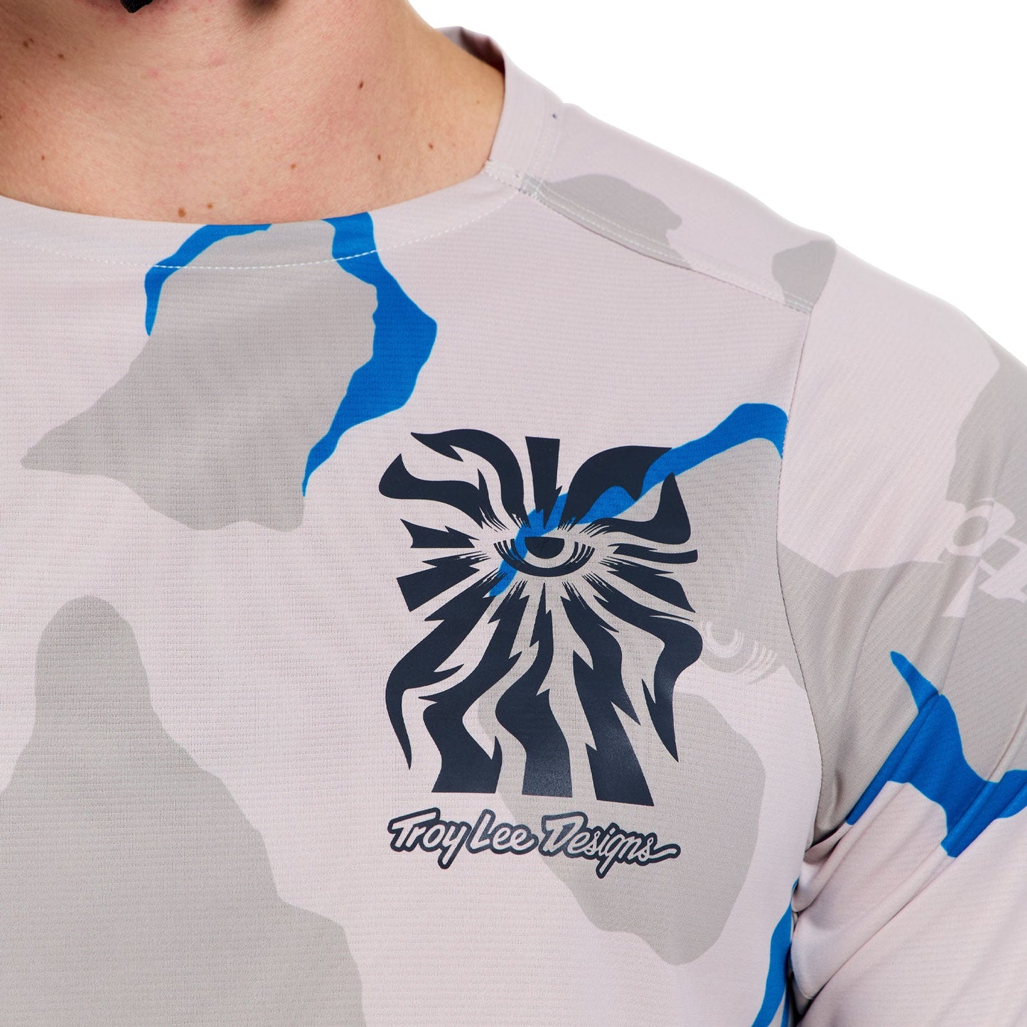 Skyline Pro SS Jersey Flow Camo Pumice