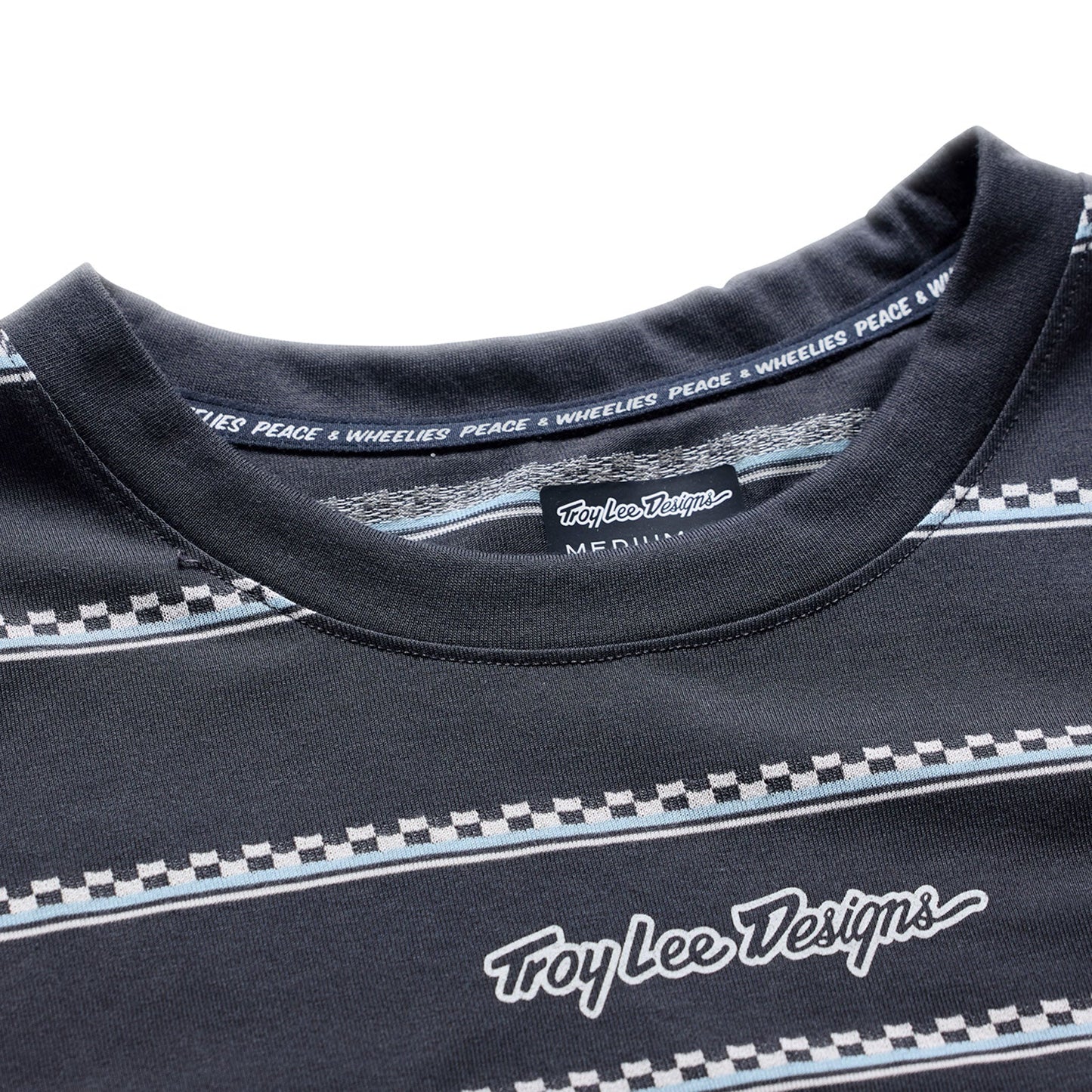 Skyline Ride SS Tee Checked Out Carbon