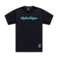 Skyline Ride SS Tee Signature Black / Real Teal