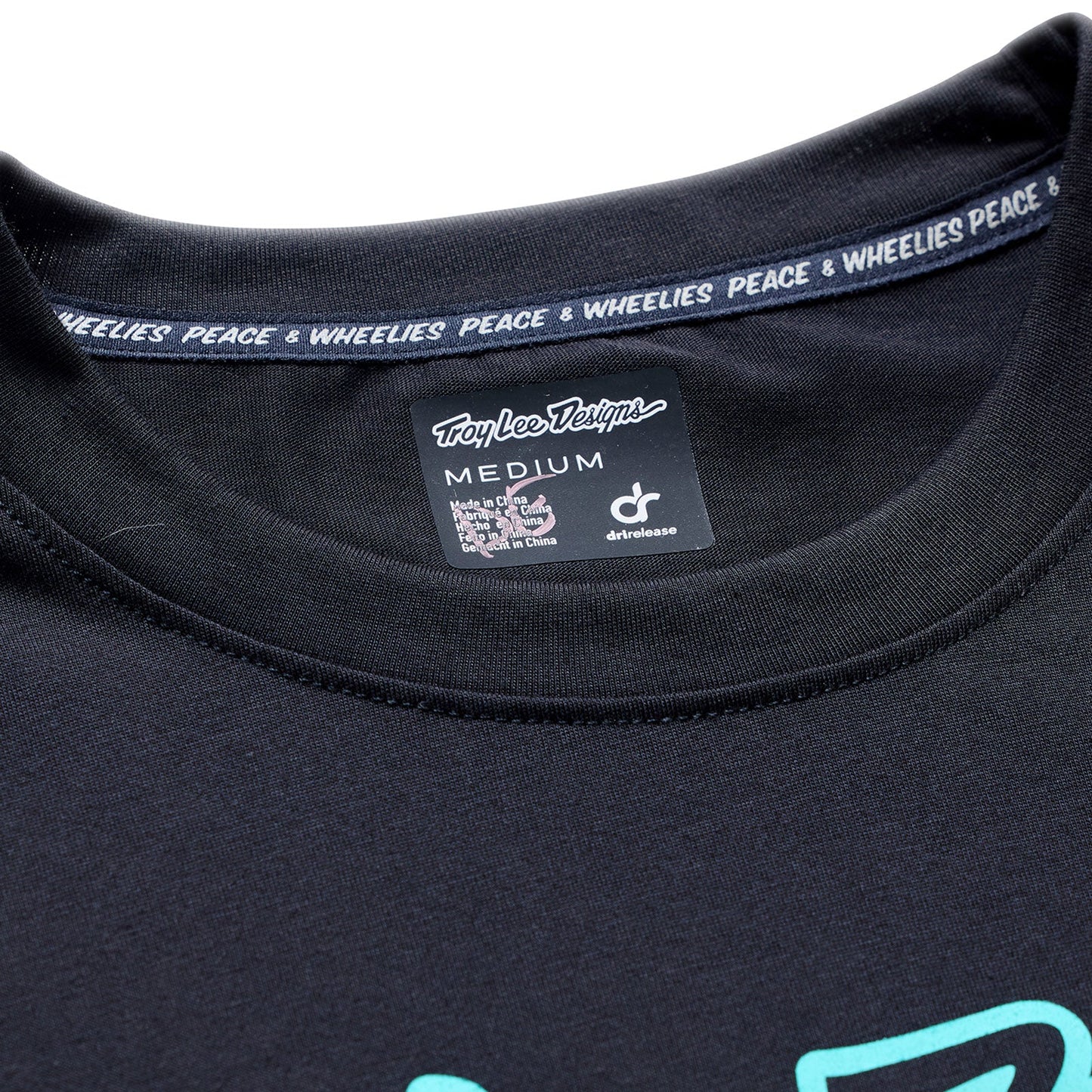 Skyline Ride SS Tee Signature Black / Real Teal