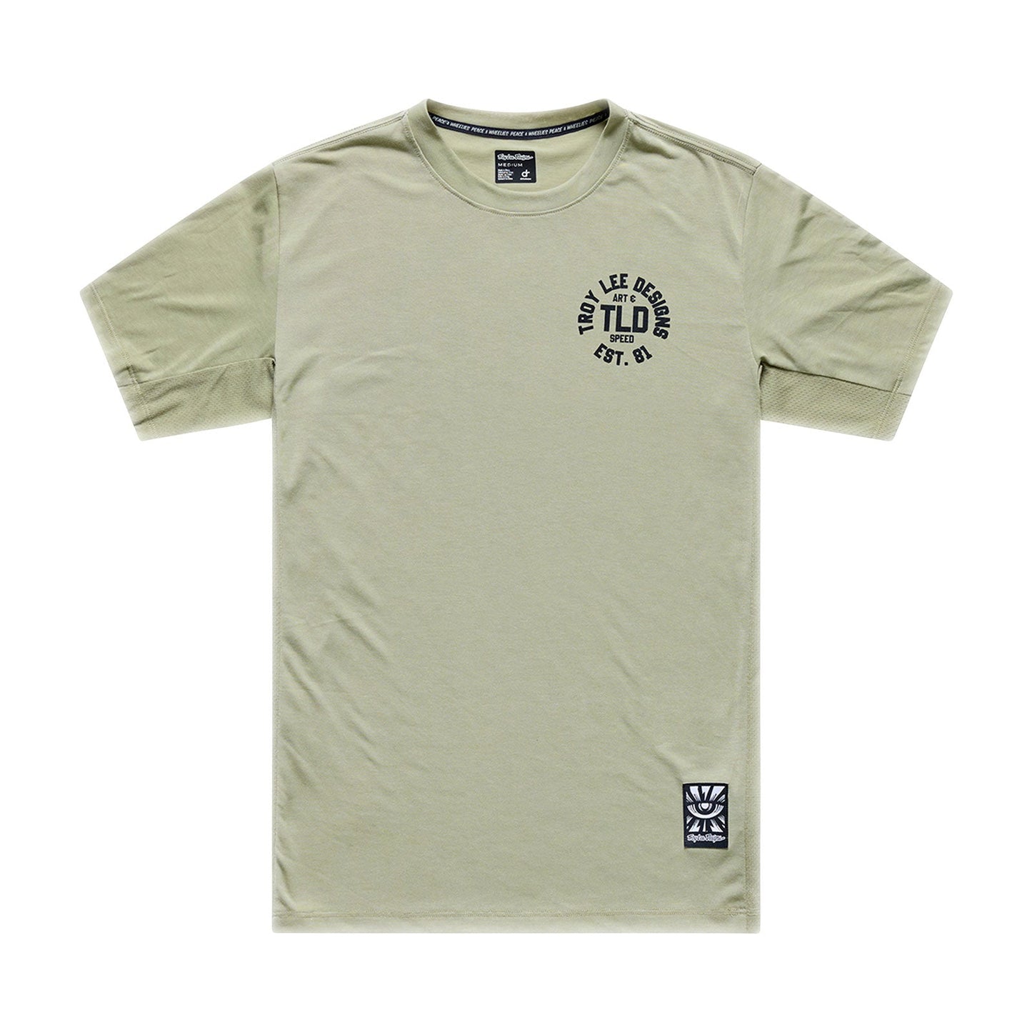 Skyline Ride SS Tee Stamps Sage