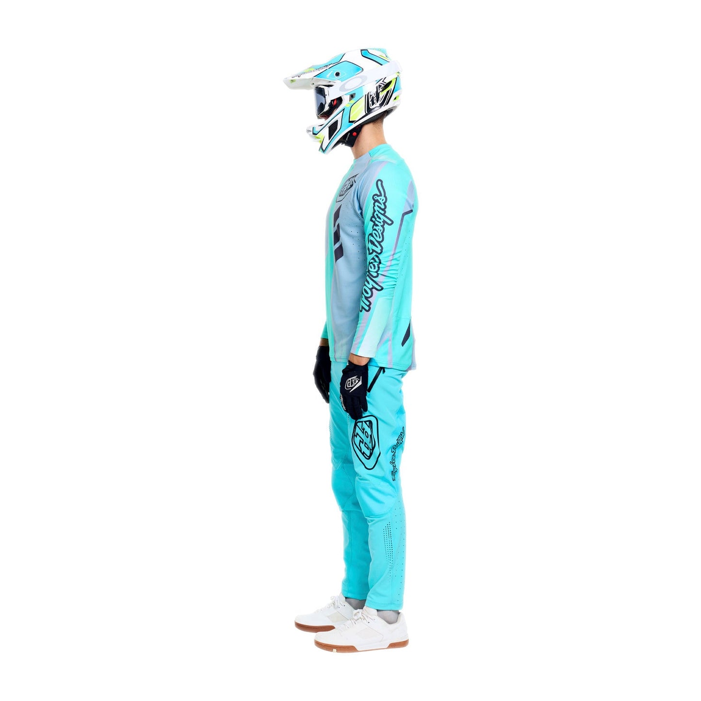 Sprint Pro LS Jersey Lowrider Real Teal