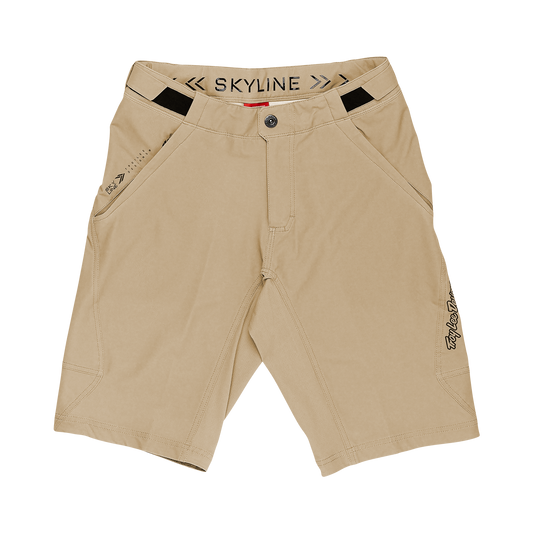 TLD Skyline-Shorts Shell Mono, Holzbraun