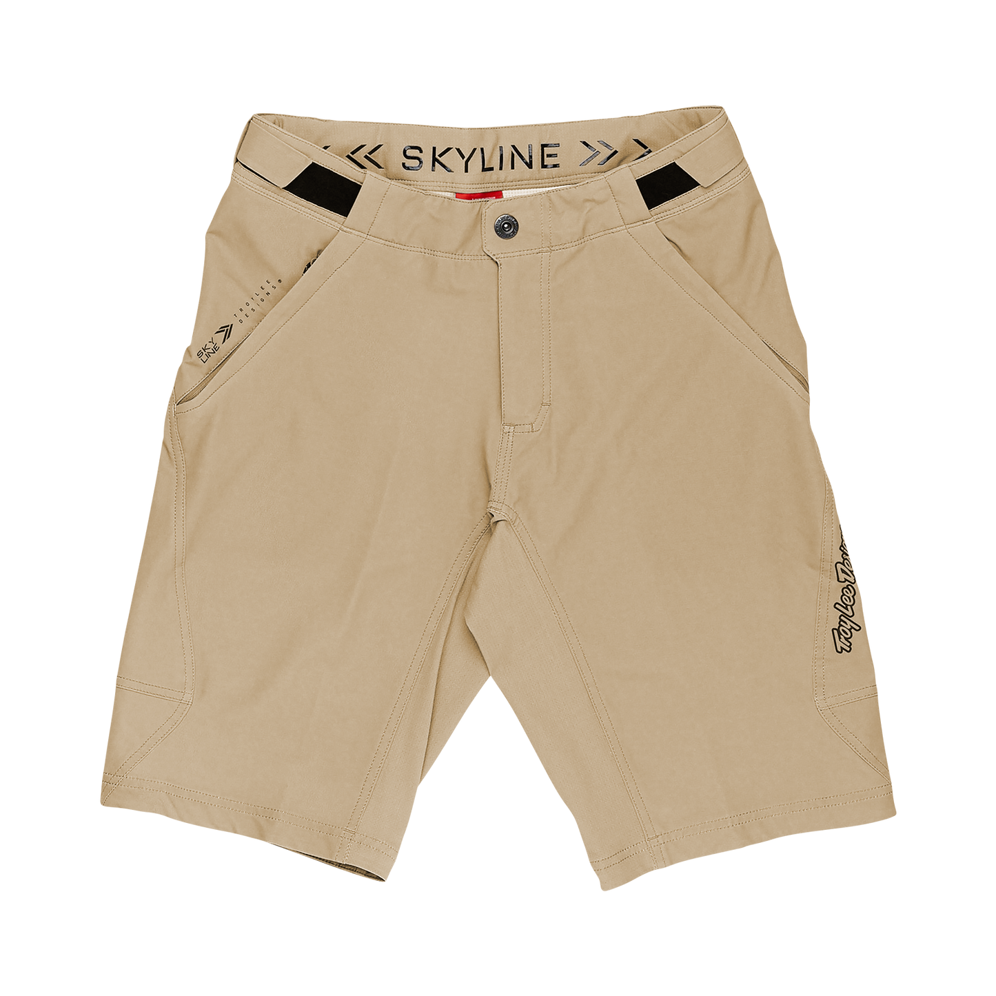 TLD Skyline-Shorts mit Liner Mono, Holzbraun