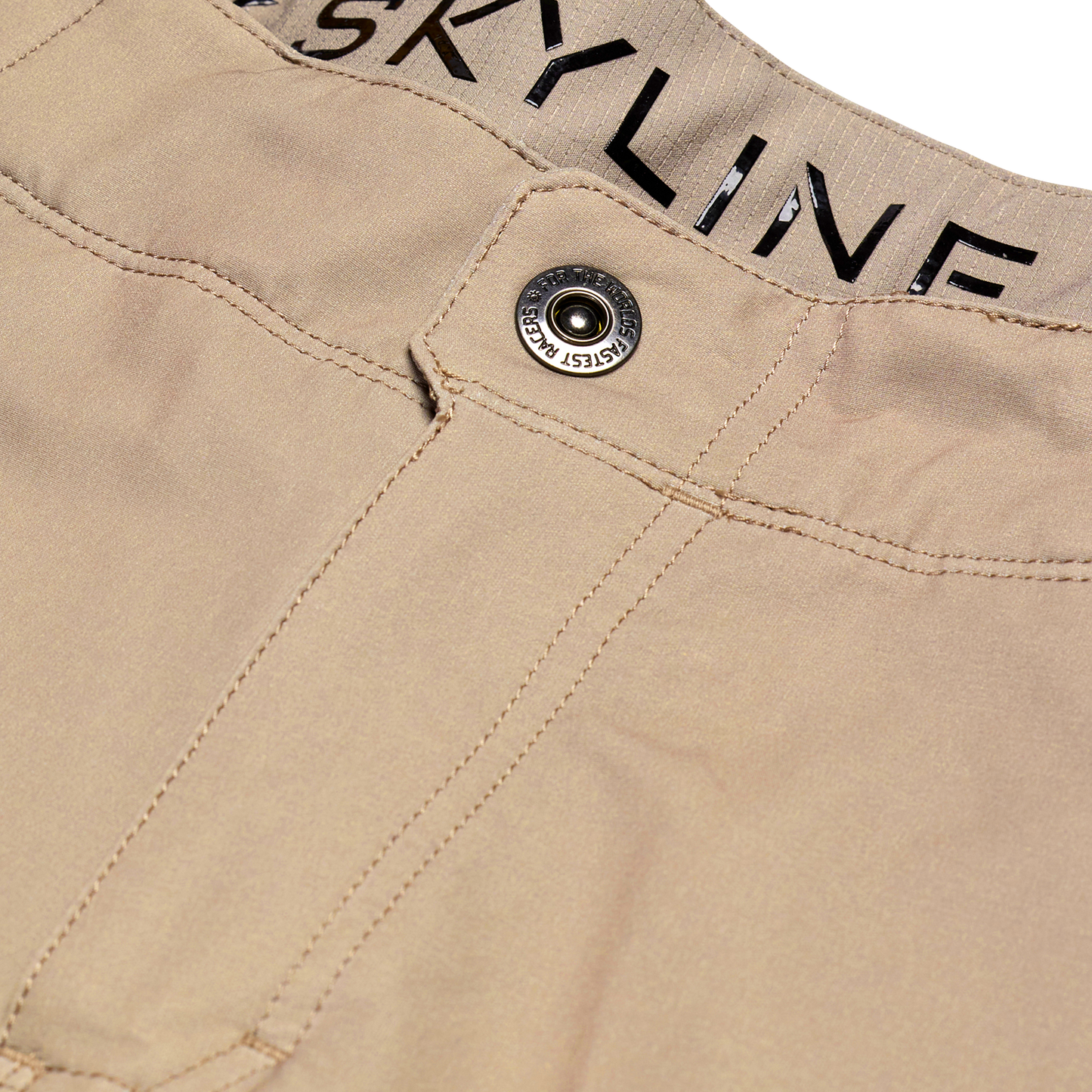 TLD Skyline-Shorts mit Liner Mono, Holzbraun