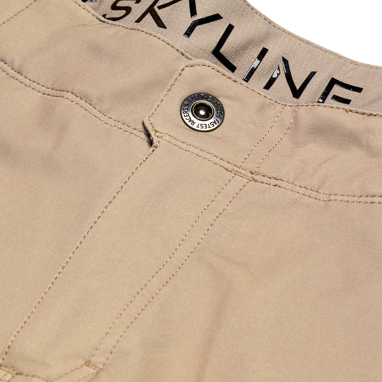 TLD Skyline-Shorts mit Liner Mono, Holzbraun