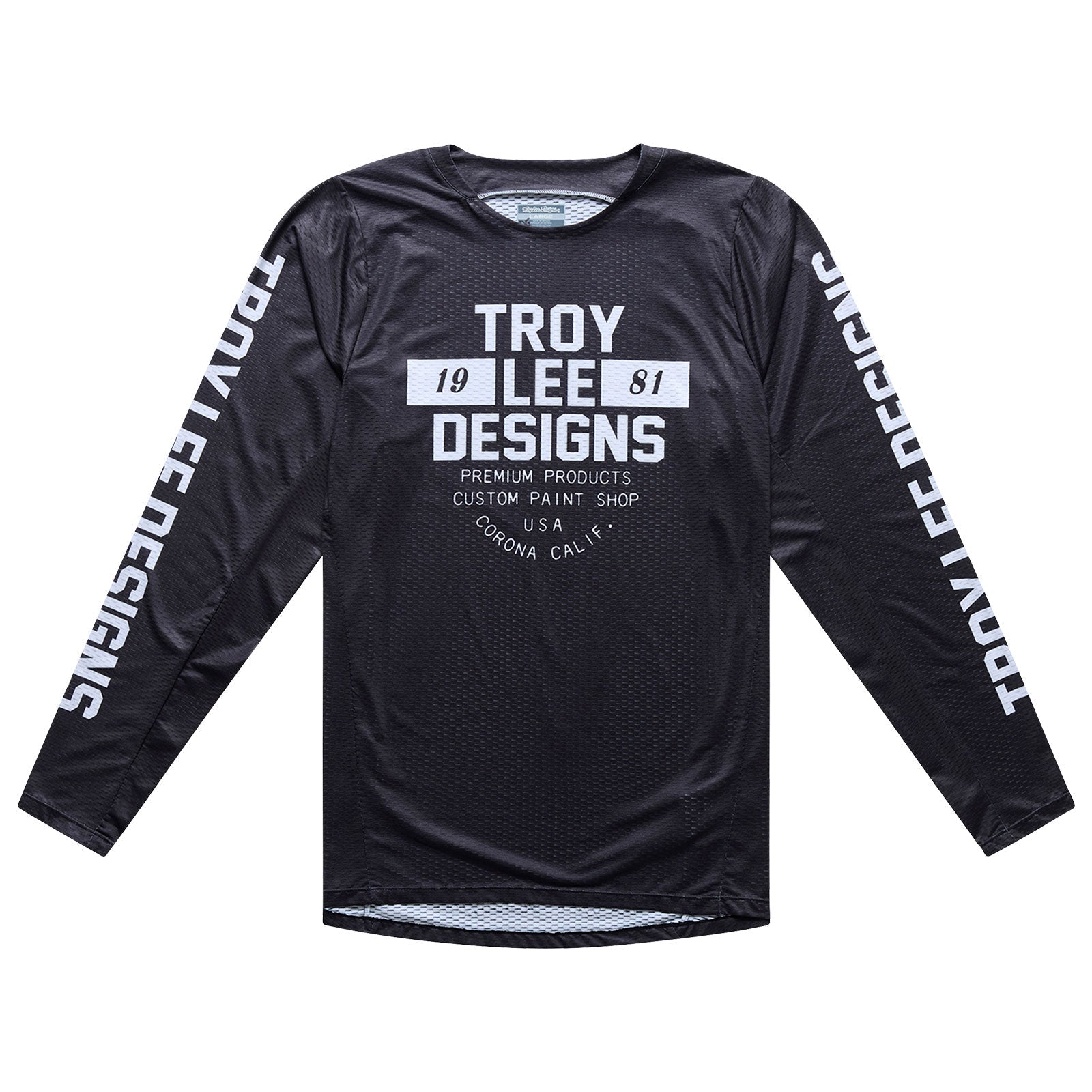 GP Pro Air LS Jersey Seal Black – Troy Lee Designs EU