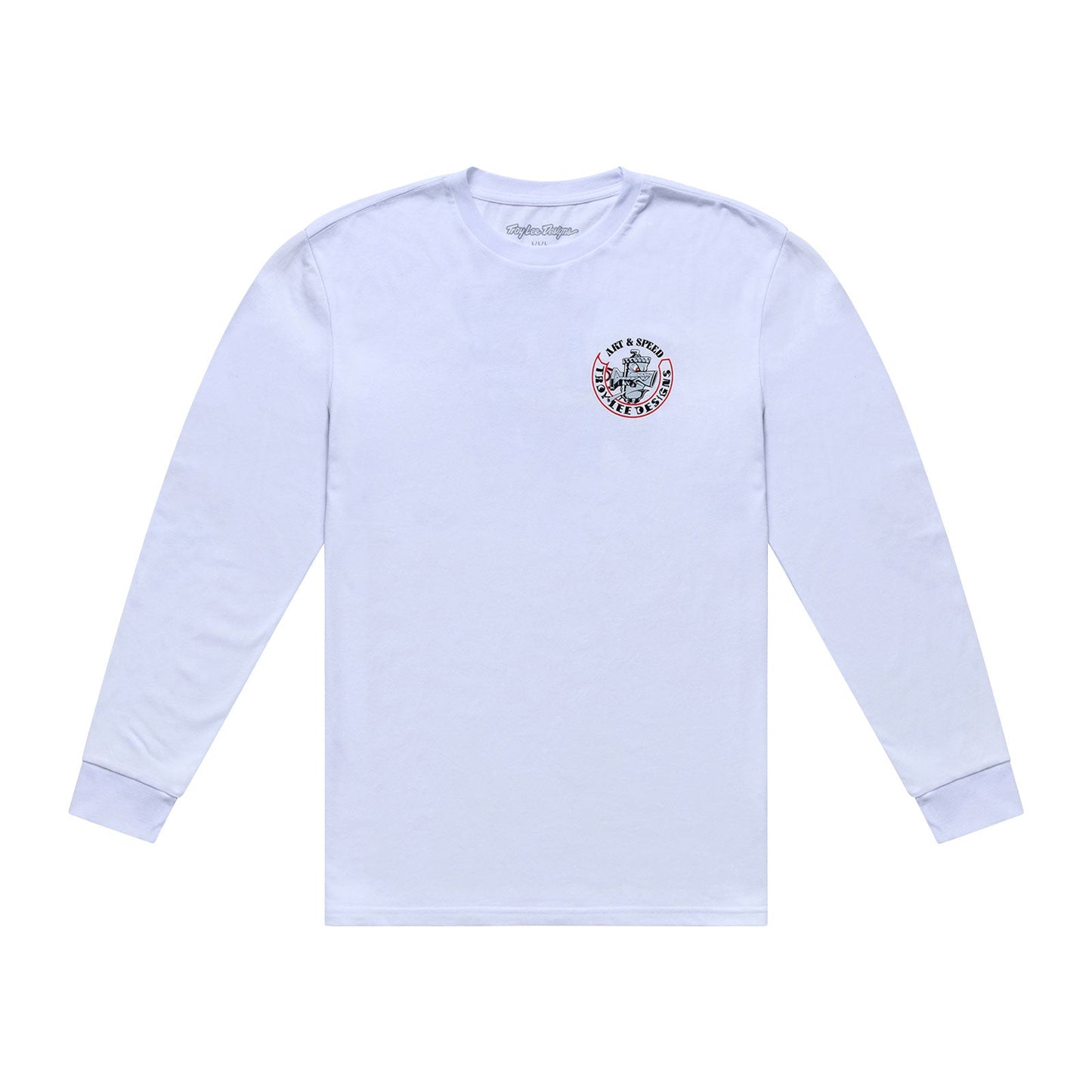 Long Sleeve Tee Carb Club White