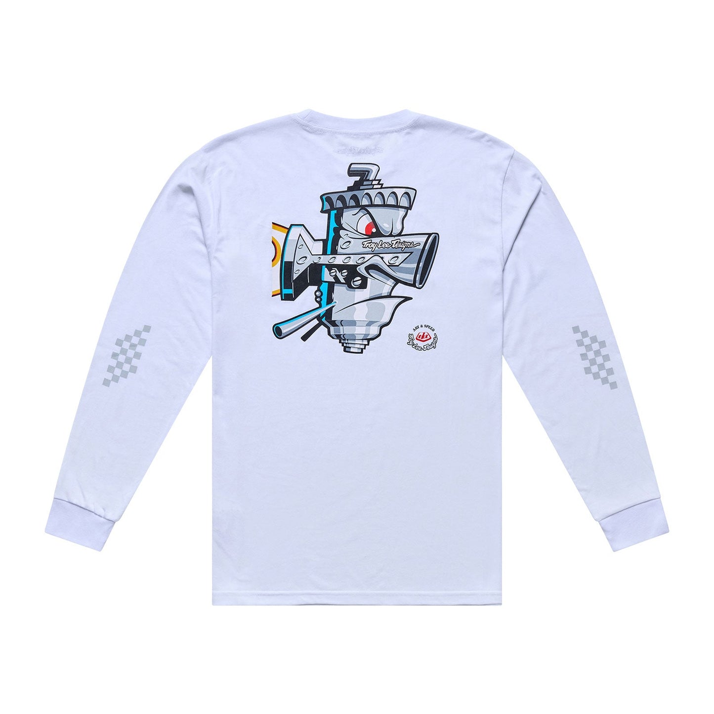 Long Sleeve Tee Carb Club White
