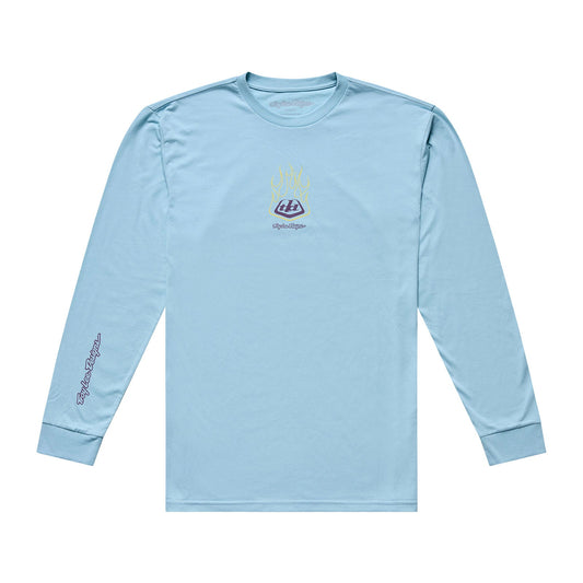 Long Sleeve Tee Flame2 Dawn Blue
