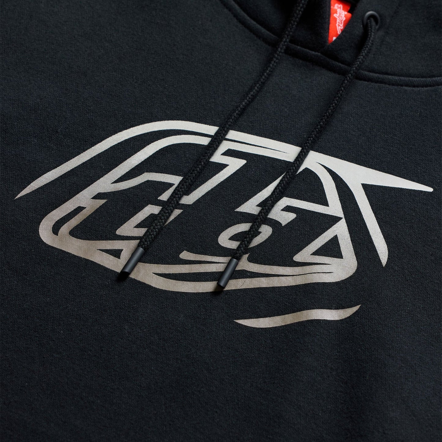 Pullover Hoodie Badge Black / Gray