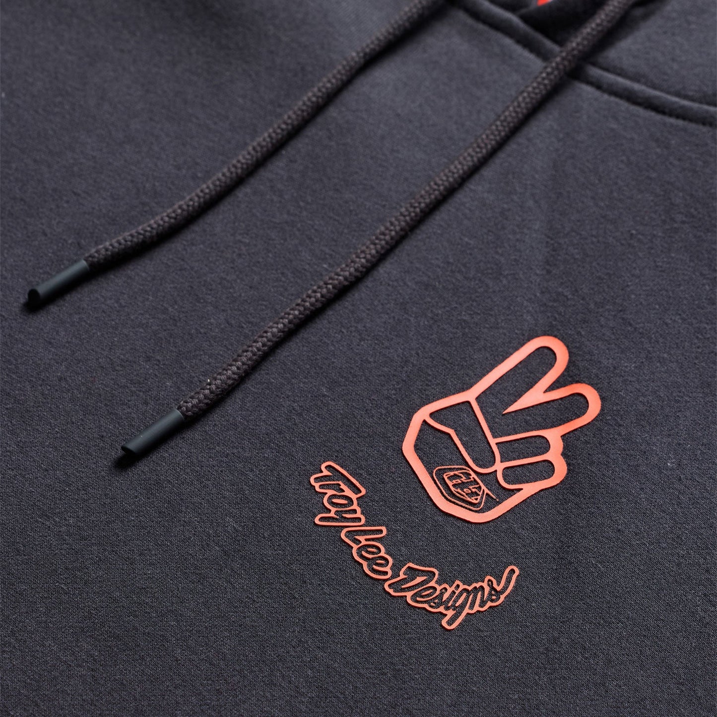 Pullover Hoodie Peace Out Carbon / Black
