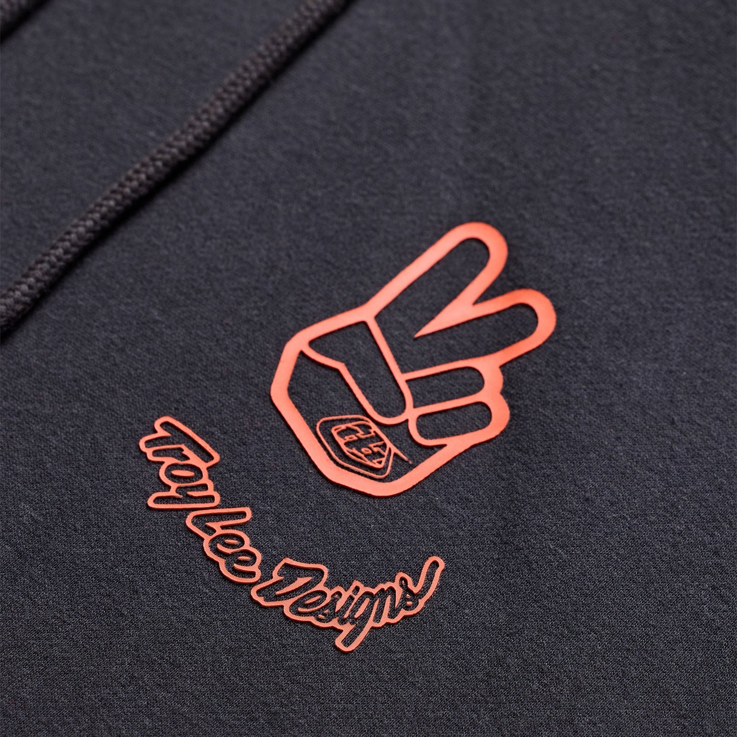 Pullover Hoodie Peace Out Carbon / Black