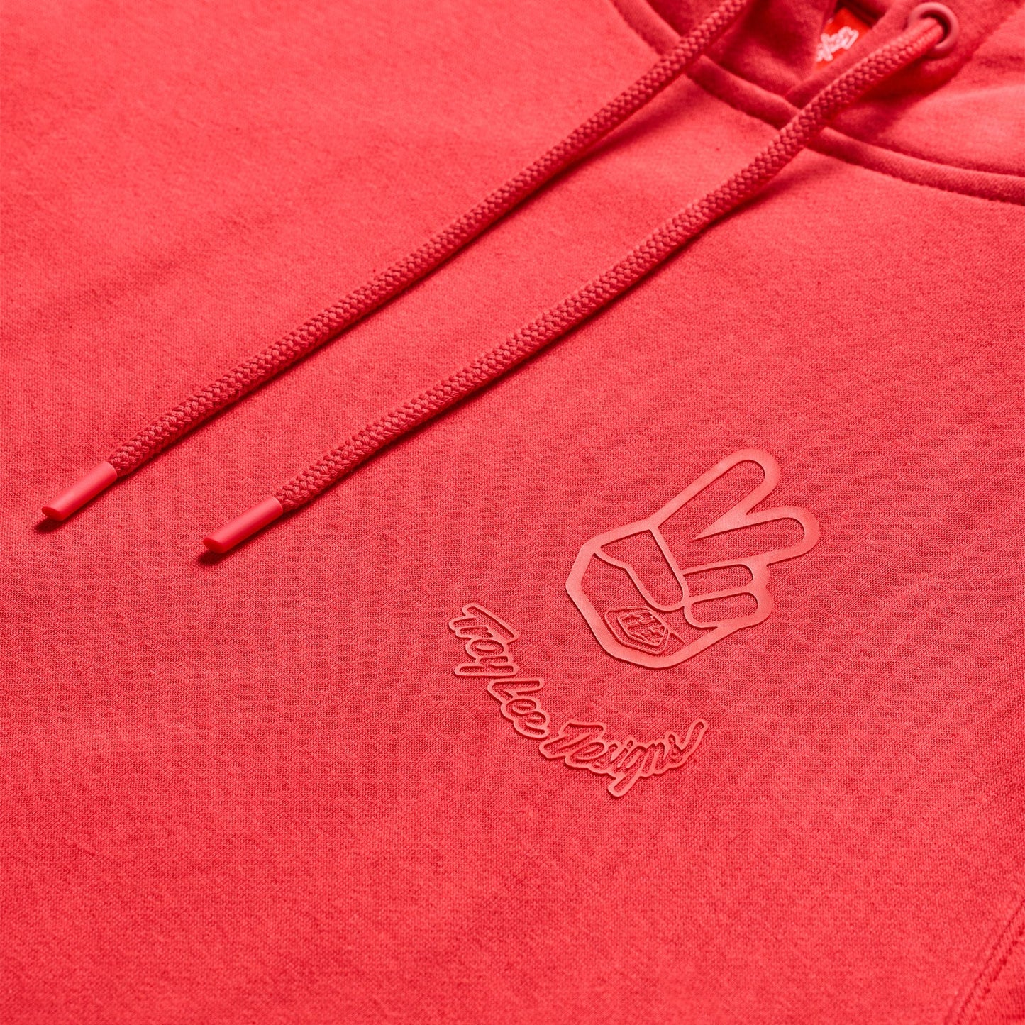 Pullover Hoodie Peace Out Scarlet