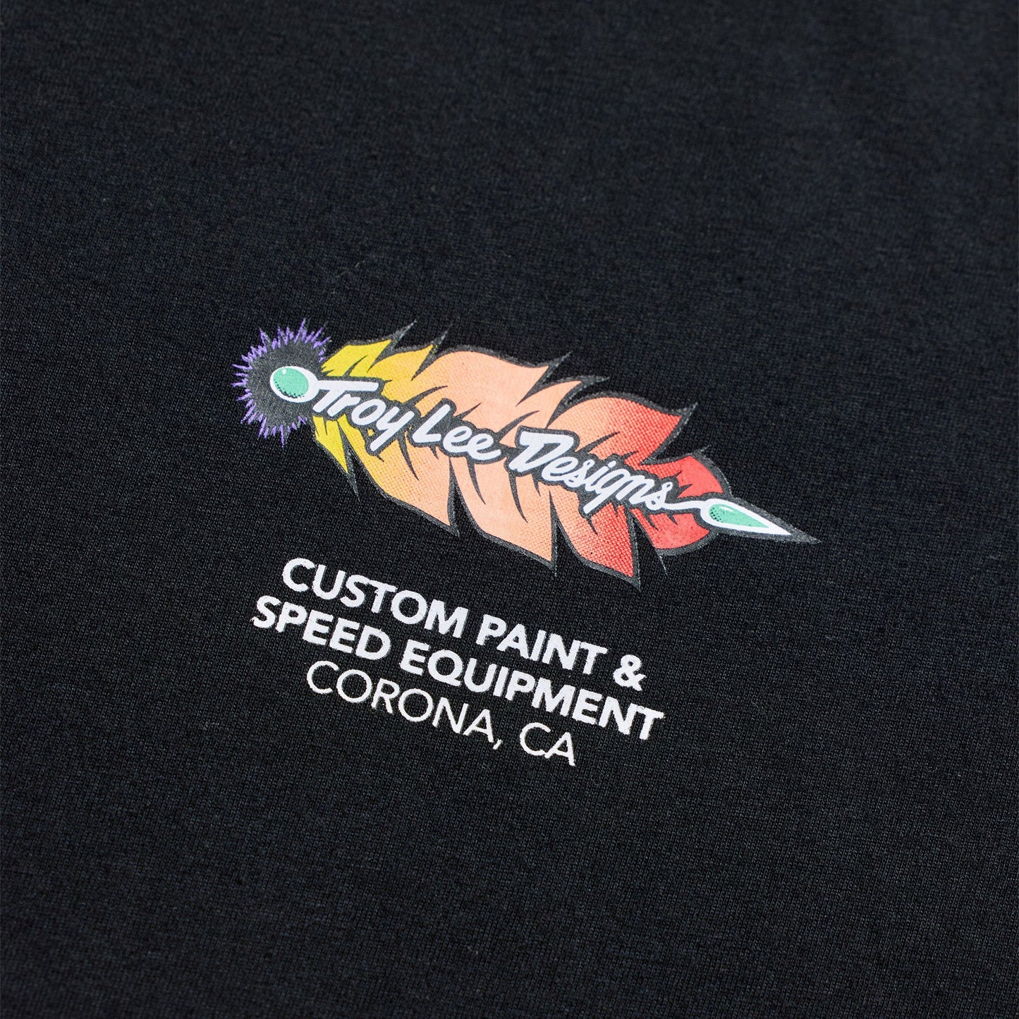 Short Sleeve Tee Feathers Black / Black